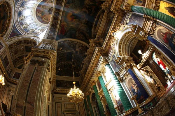 Interior de la Catedral de San Isaac — Foto de Stock