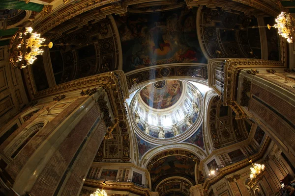 Interior of  Saint Isaac's Cathedral — Stock Photo, Image