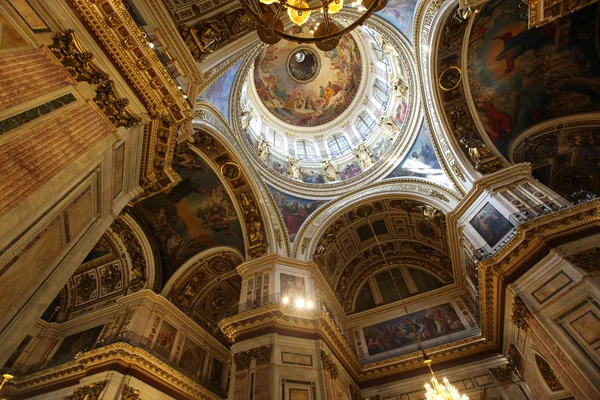 Interior de la Catedral de San Isaac — Foto de Stock