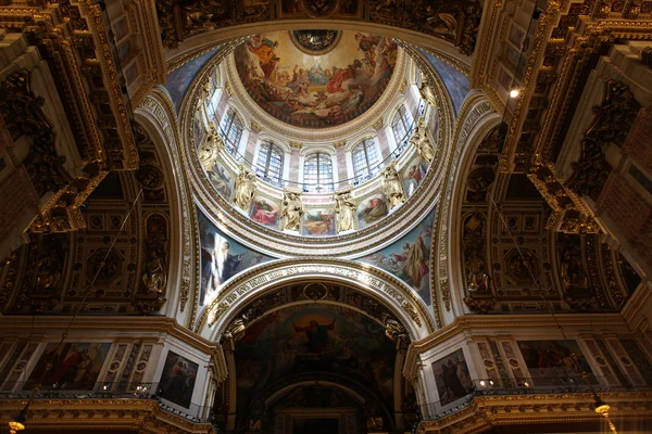 Interior of  Saint Isaac's Cathedral — Stock Photo, Image