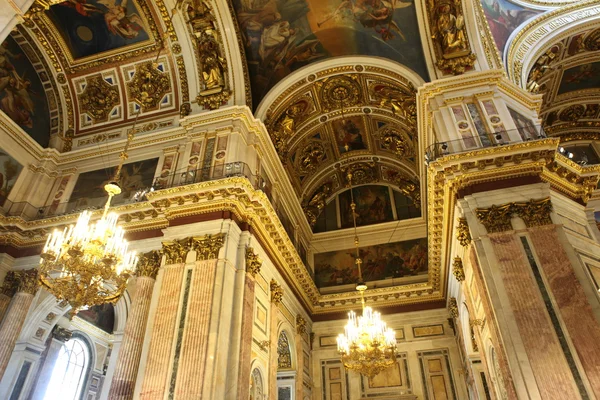 Interior de la Catedral de San Isaac — Foto de Stock