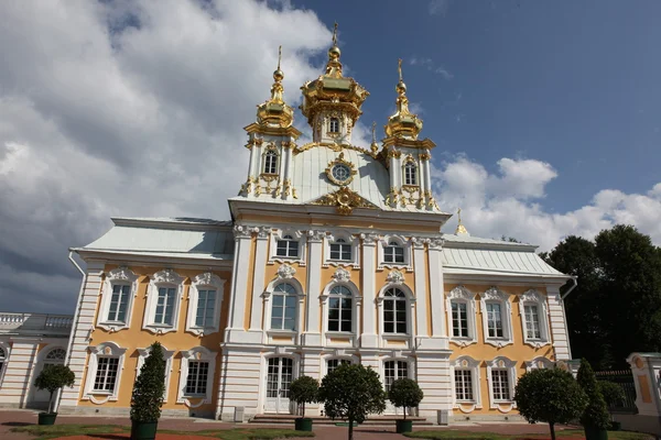 Peterhof palatset-kyrkan — Stockfoto