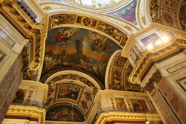 Interior of  Saint Isaac's Cathedral — Stock Photo, Image