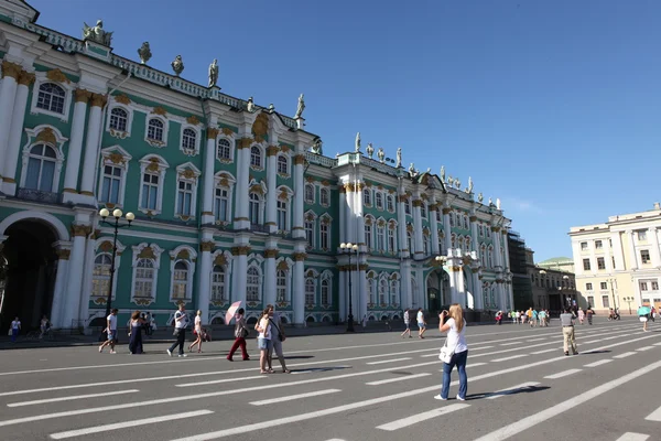 Ermita (Palacio de Invierno) en San Petersburgo , — Foto de Stock