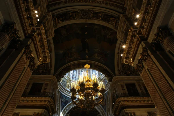 Innenraum der Kathedrale von St. Isaac — Stockfoto