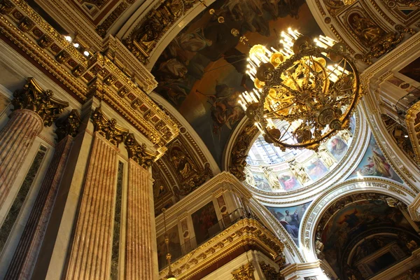 Interior de la Catedral de San Isaac — Foto de Stock