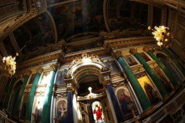 panoramik tavan saint Isaac's Katedrali