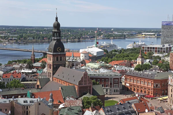 Celkový pohled na riga — Stock fotografie