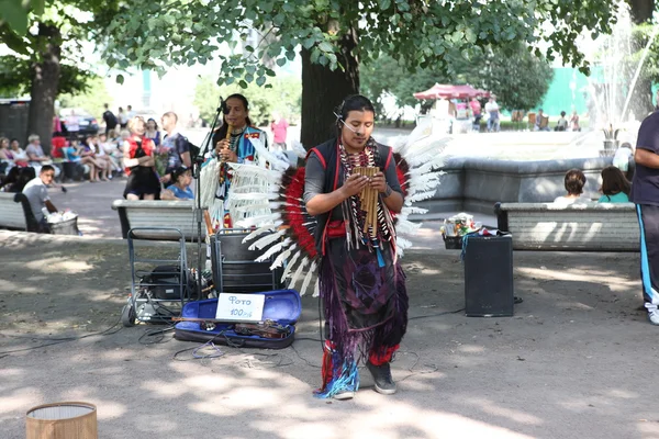 Índios americanos — Fotografia de Stock