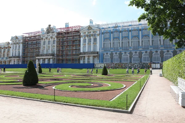 Екатерининский дворец в Петербурге — стоковое фото