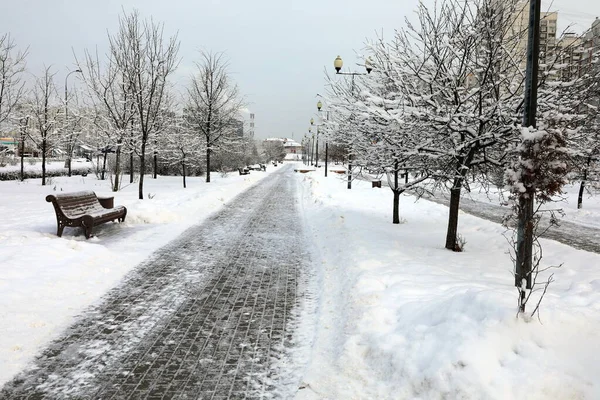 Vinter Moskva Ryssland — Stockfoto