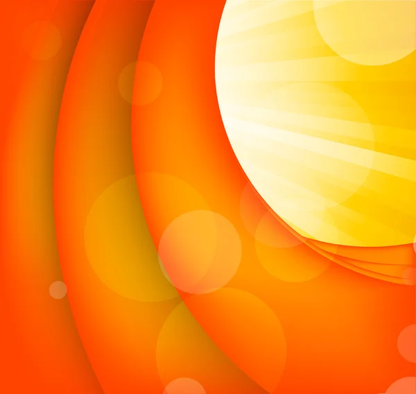 Fondo naranja abstracto — Vector de stock