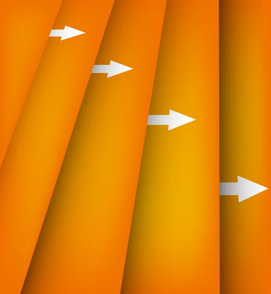 Background with orange lines — Stock Vector