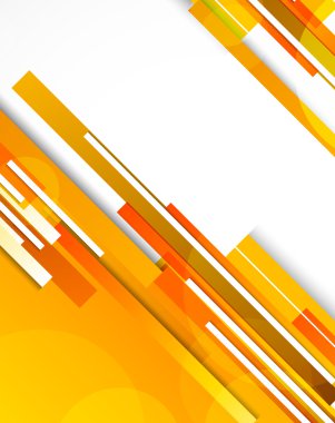 Background with orange lines clipart