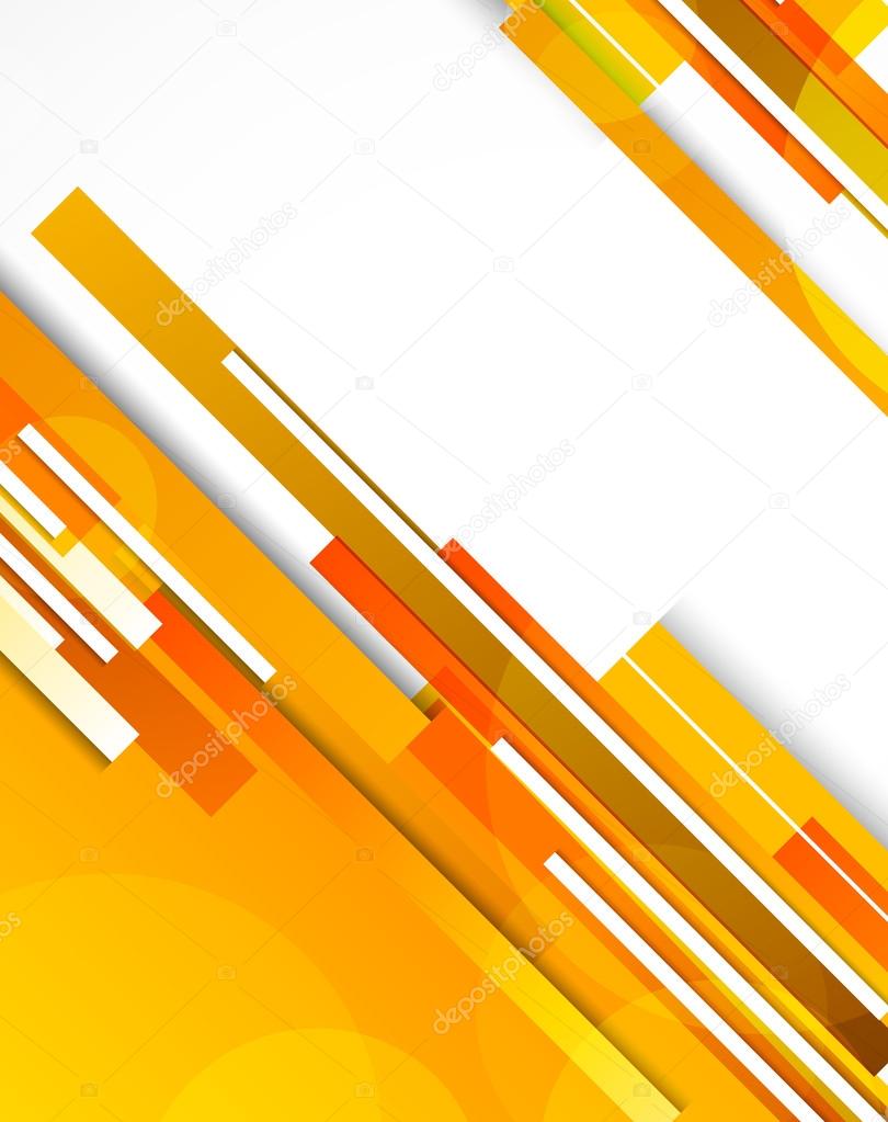 Background with orange lines