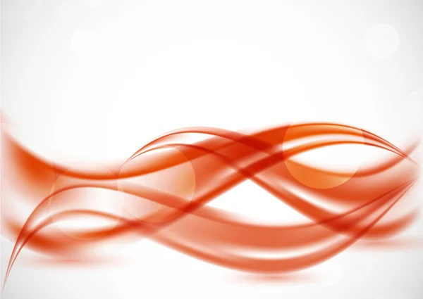 Wellenförmiger roter Hintergrund — Stockvektor