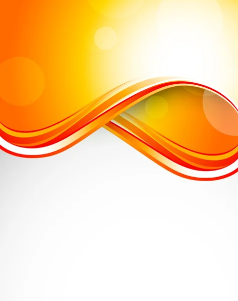 Fondo naranja abstracto — Vector de stock