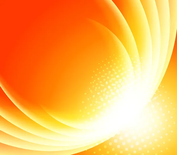 Fondo naranja brillante — Vector de stock