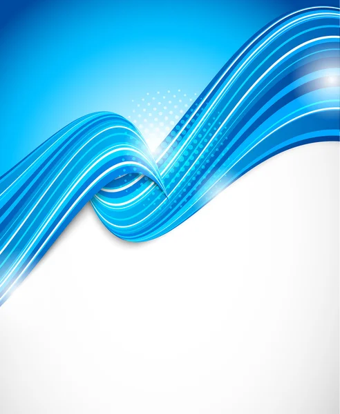 Abstract wavy background — Stock Vector