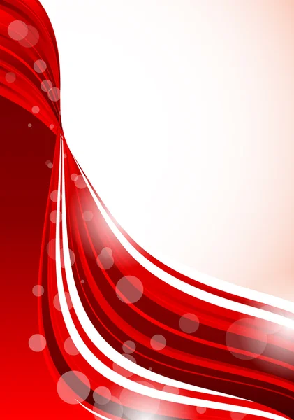 Fondo rojo abstracto — Vector de stock