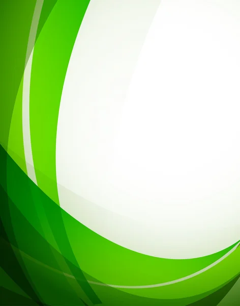 Fondo verde abstracto — Vector de stock