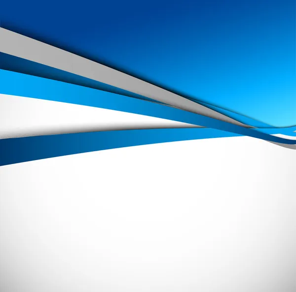 Abstraktní pozadí v modré barvě — Stockový vektor