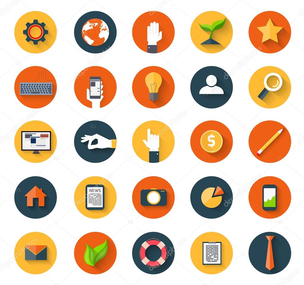 Set of icons