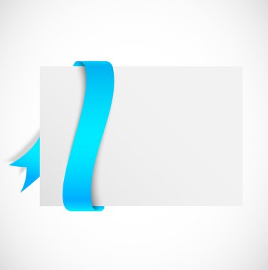 Mavi kurdeleli pankart