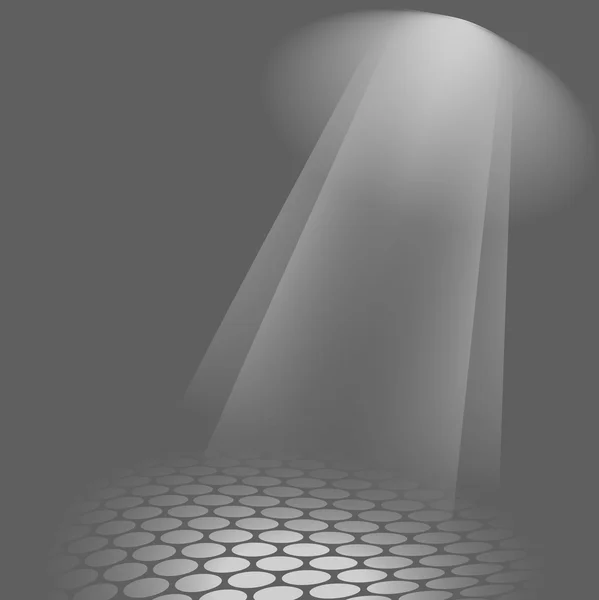 Abstrakter Hintergrund mit Rampenlicht — Stockvektor
