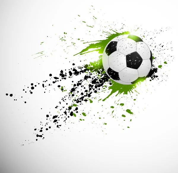 Diseño de fútbol — Vector de stock