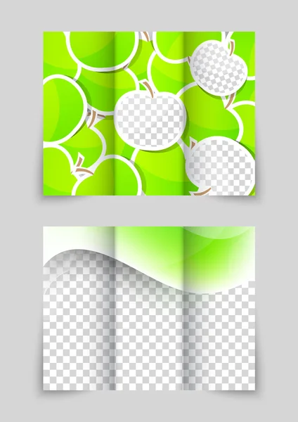 Brochure Apple — Image vectorielle