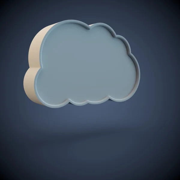 White cloud — Stockfoto