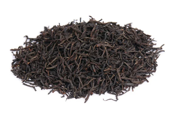 Té negro aislado sobre blanco — Foto de Stock