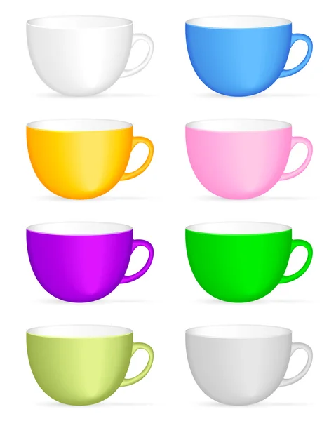 Tasse de café ensemble 2 — Image vectorielle