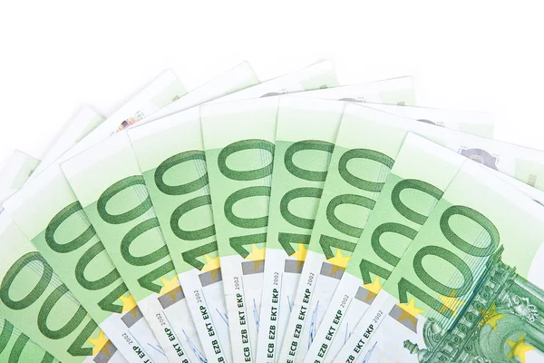 100 евро банкнот — стоковое фото