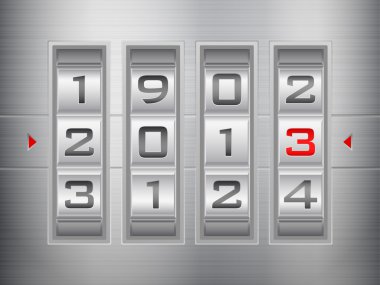 Yeni yıl şifreli kilit