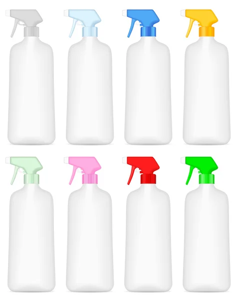 Cleaning bottle — Stock Vector