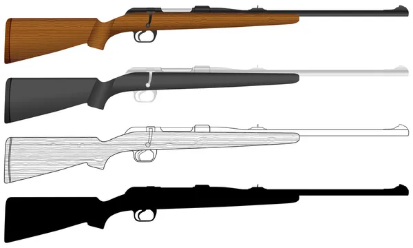 Rifle Vector Art Stock Images | Depositphotos