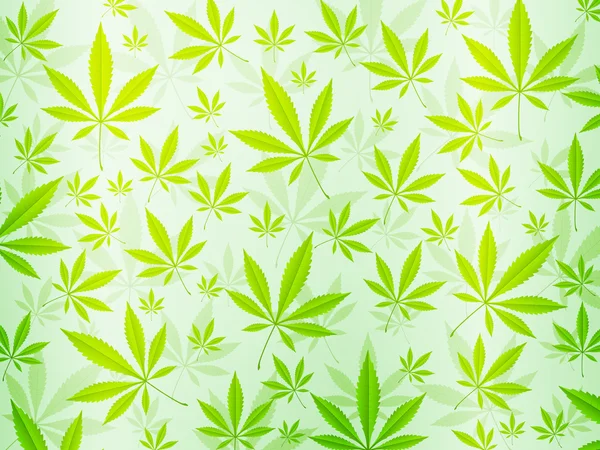 Abstracte marihuana achtergrond — Stockvector