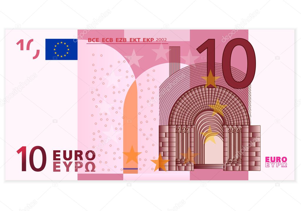 Ten euro banknote