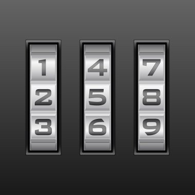 Number combination lock