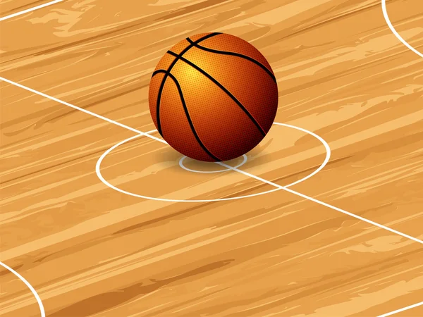 Basketbalové pozadí — Stockový vektor