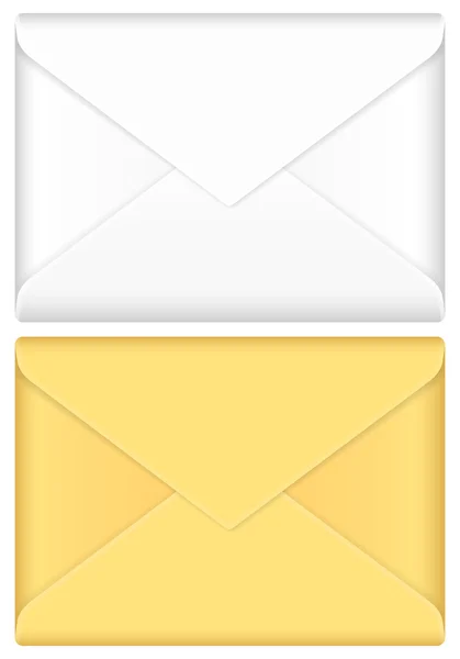 Jeu d'enveloppes — Image vectorielle