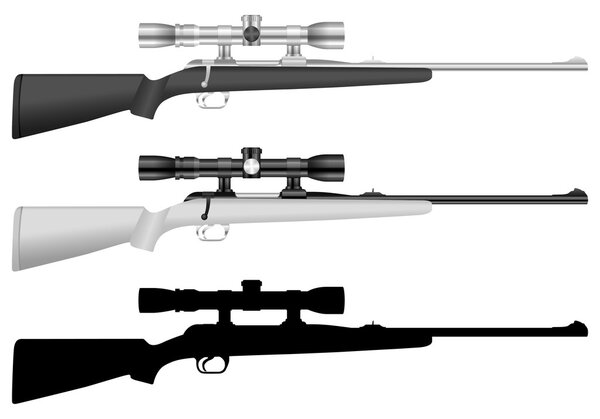 винтовка с прицелом
