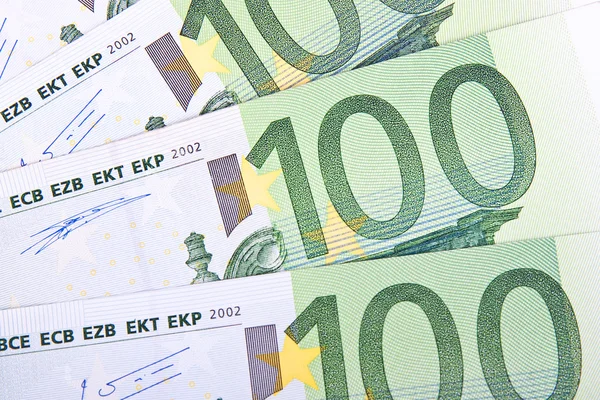 100 Euro makro — Stok fotoğraf