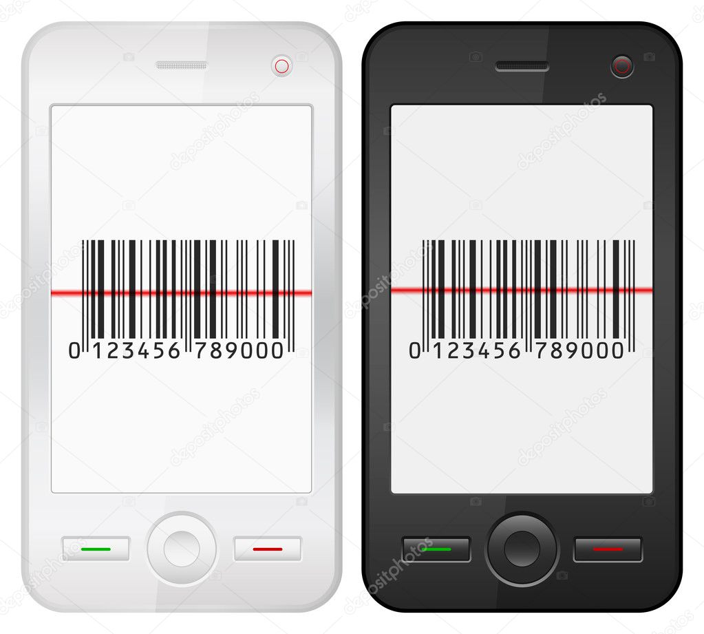 mobile phone and barcode