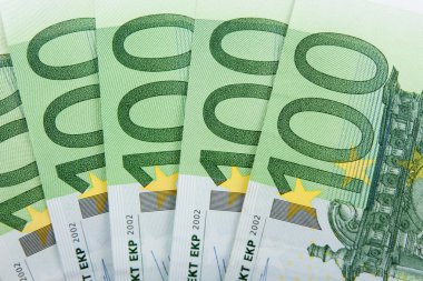 Beş yüz euro arka plan