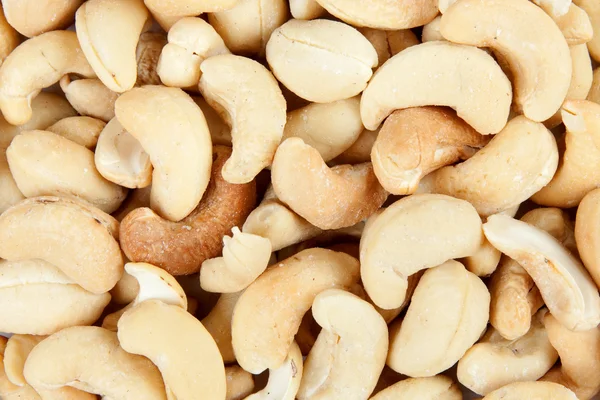 Cashewnoten achtergrond — Stockfoto