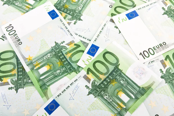 Notas de euro fundo 3 — Fotografia de Stock