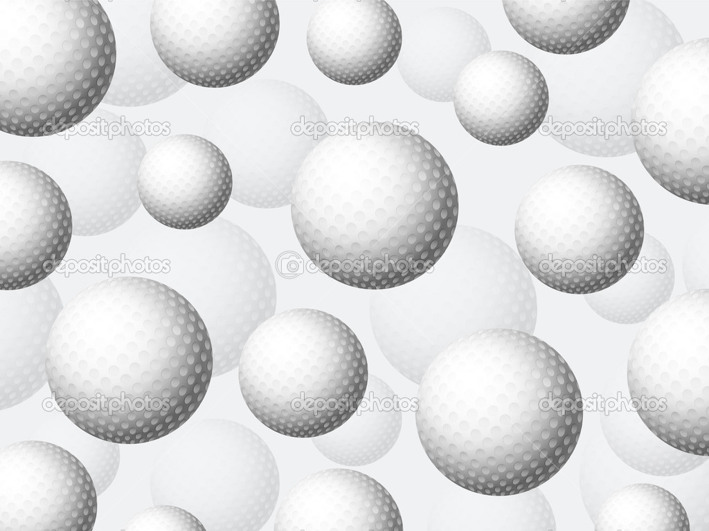 golf balls background